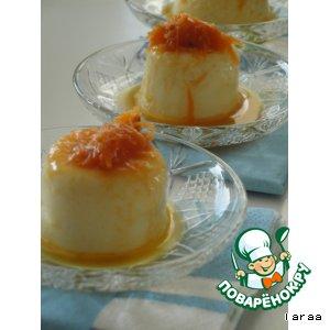 Рецепт: Десерт из кус-куса с морковной сальсой