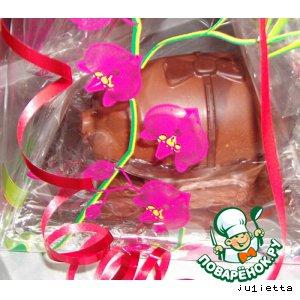 Рецепт: Шоколадная свинья с двойным сюрпризом
