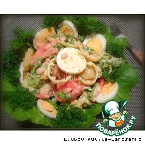 Рецепт: Овощной венгерский салат «Каройи»