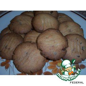 Рецепт: Анисовое печенье с шоколадом