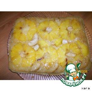 Рецепт: Глазированный ананасовый пирог