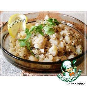 Рецепт: Картофельный салат с грецкими орехами