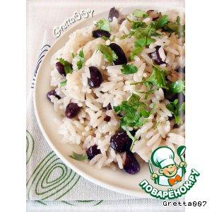 Рецепт: Rice and Peas - ямайский рис и "горох"