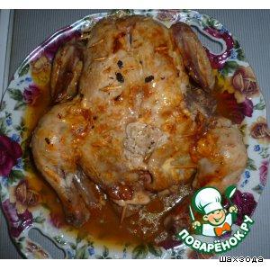 Рецепт: Запеченная курица с секретом