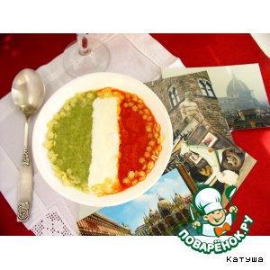 Рецепт: Суп из брокколи и томатов Вспоминая Италию