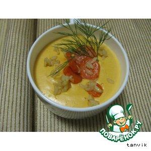 Рецепт: Суп-пюре из моркови