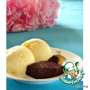 Рецепт: Имбирное мороженое с белым шоколадом