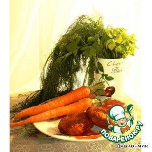 Витаминные морковно-ореховые котлеты