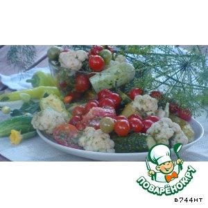 Рецепт: Маринованные овощи