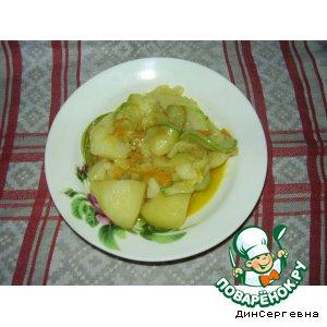 Рецепт: Рагу овощное дачное Соус по-ростовски