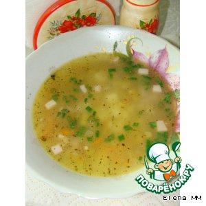 Рецепт: Суп со спаржевой фасолью