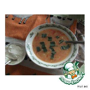 Рецепт: Суп-пюре из свежих помидоров