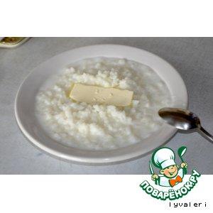 Рецепт: Молочная рисовая каша