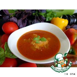 Рецепт: Томатный суп Мираж