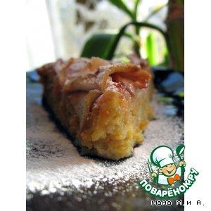 Рецепт: Морковно-яблочный пирог  «Дыхание осени»