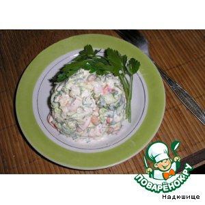 Рецепт: Овощной салат Свежий