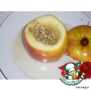 Печеное яблоко Здоровый десерт