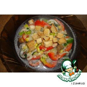 Рецепт: Овощное блюдо Суккоташ