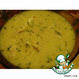 Рецепт: Суп с соевым соусом и сыром