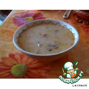 Рецепт: Белый суп