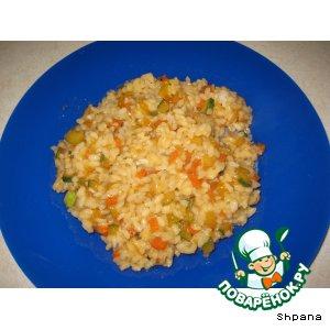 Рецепт: Рис с овощами Яки