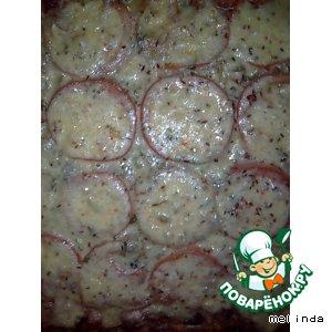 Рецепт: Пицца по-сицилийски