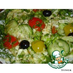 Салат овощной ассорти