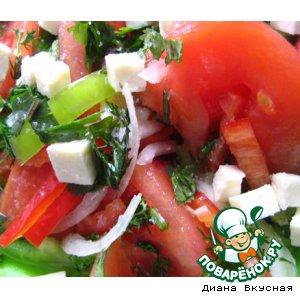 Рецепт: Салат с помидорами