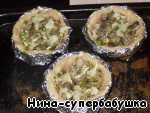 Куриное лукошко с грибами ингредиенты