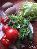 Трактирный салат Каземир ингредиенты