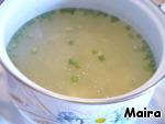 Суп с овощами, макаронами и креветками ингредиенты