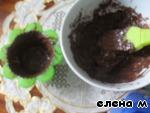 Шоколадные тарталетки с творожным десертом ингредиенты