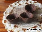 Шоколадные тарталетки с творожным десертом ингредиенты