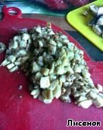 Баклажаны, фаршированные грибами ингредиенты