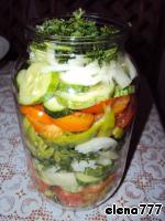 Желейный салат ингредиенты