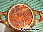 Говядина в горшочке с томатами ингредиенты