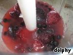 Безмолочный фруктово-ягодный смузи ингредиенты