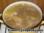 Суп с говядиной и рисовой вермишелью по-корейски ингредиенты