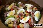 Салат с сельдью и яйцом ингредиенты