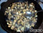 Баклажанно-грибной салат с мясом в сливочном соусе ингредиенты