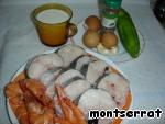 Рыбный пудинг с креветками - pastel de pescado y gambas ингредиенты