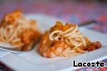 Спагетти с тыквой, креветками и вялеными помидорами ингредиенты
