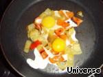 Блюдо для завтрака "Перец с яйцом" ингредиенты