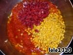 Паста с кукурузой и красной фасолью ингредиенты