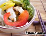 Курица с овощами в китайском стиле ингредиенты