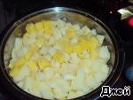 Картофель с сыром в горшочках ингредиенты