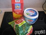 Каннеллоне со шпинатом и творожным сыром ингредиенты