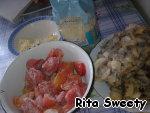 Рис с грибами и помидорами ингредиенты