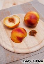 Гриллованые персики с ветчиной и моцареллой ингредиенты