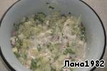 Салат в "лодочках" из огурцов ингредиенты